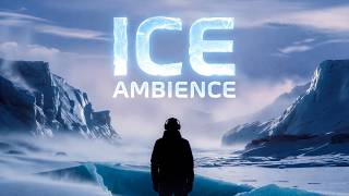 Arctic Ice Ambience 🧊 Cold Night Soundscape | No Copyright Anthems