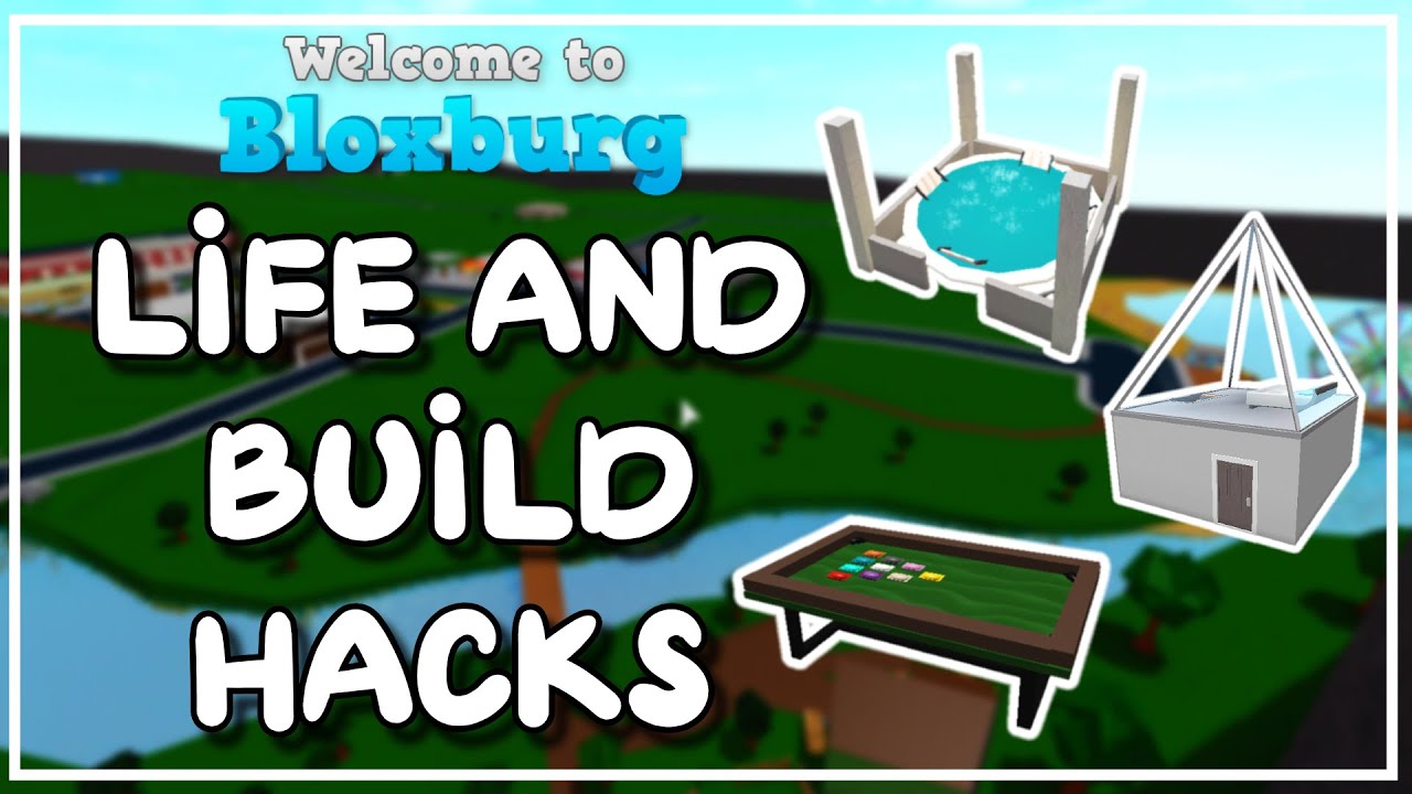 how to make a pool table in bloxburg roblox