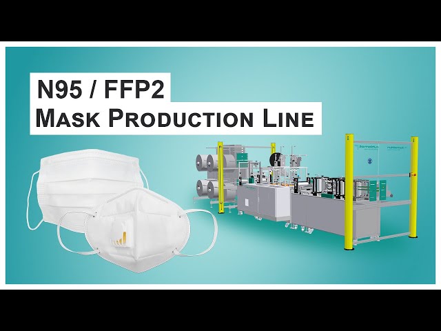 Watch N95 / FFP2 Mask Production Line | Mundschutz Produktionslinie on YouTube.