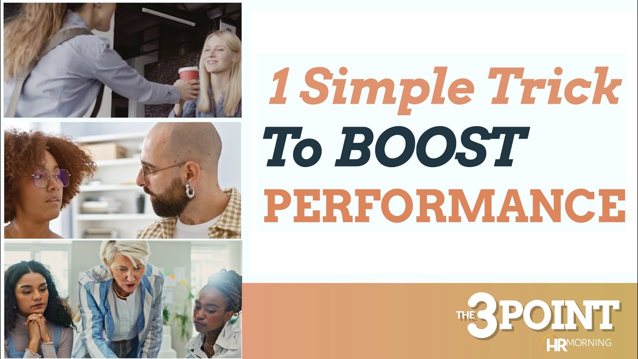 1 Simple Trick to Boost Performance: the 3 Point from HRMorning - YouTube