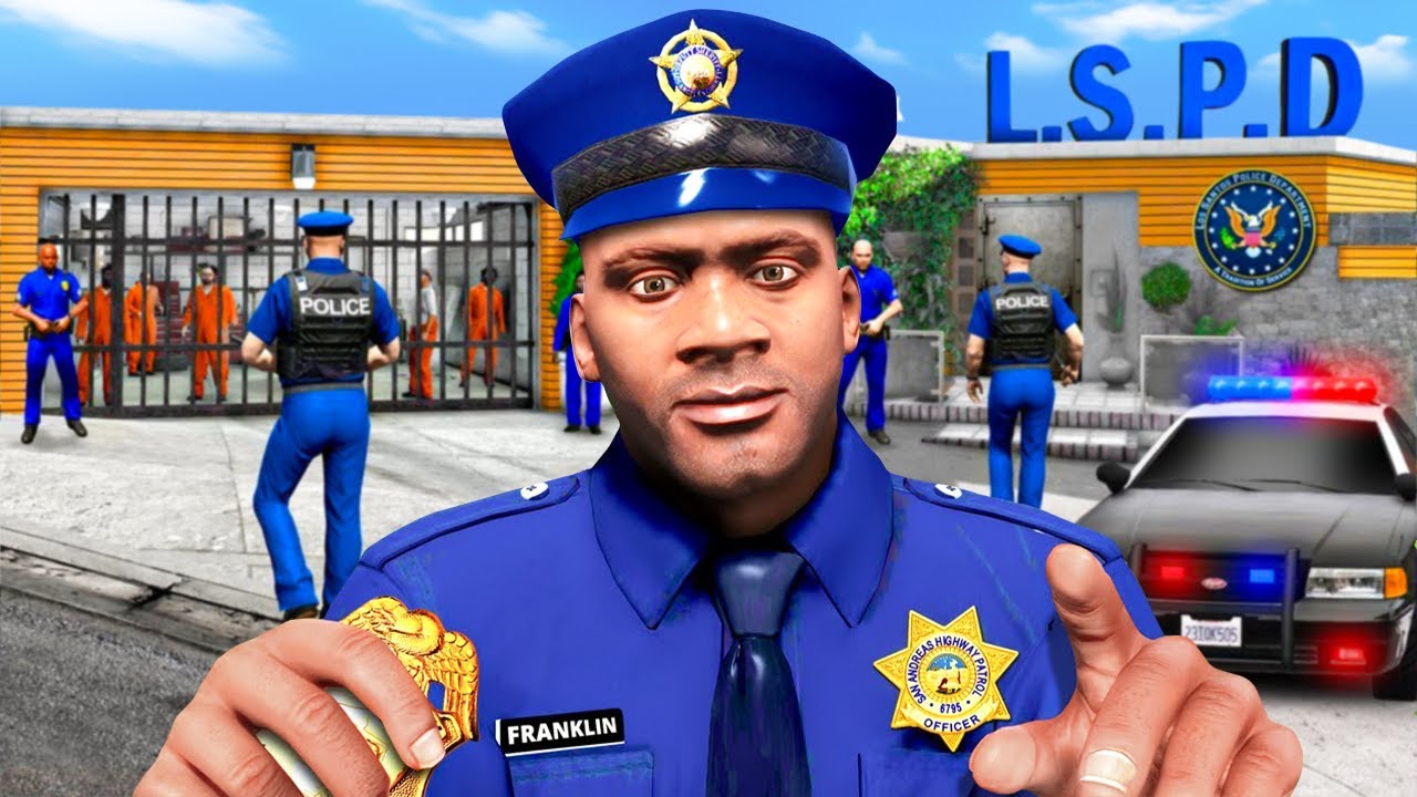 LA MAISON DE FRANKLIN DEVIENT LE POSTE DE POLICE SUR GTA 5 !