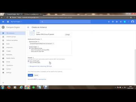 Create a Linux Instance on Google Cloud