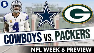 Dallas Cowboys vs. Green Bay Packers: Injury News, Matchups & Players To Watch | NFL Week 6 Preview
