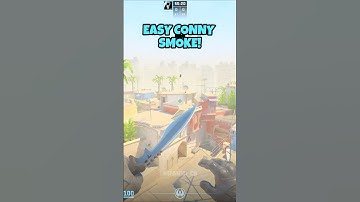 EASY CONNY SMOKE! #shorts #csgo #cs2 #cs2nades #mirage