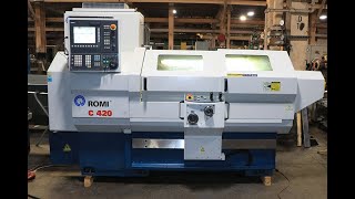 17 X 40 Romi Cnc Combination Lathe, Prime Machinery 516-922-7977