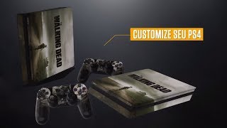 Aplicando Skin No PS4 Slim (The Walking Dead)
