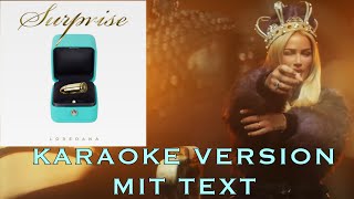 Surprise - LOREDANA (Karaoke Version) mit Lyrics