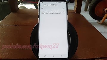Samsung Galaxy S9 : How to Enable or Disable Navigation Bar button on specific app (Android Oreo)