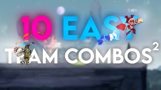 10 of the EASIEST Team Combos in BRAWLHALLA 2