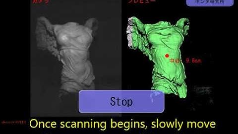 Ponta Scan - Fine 3D Scanning of figurine with XYZPrinting Handheld 3D Scanner