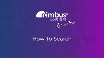 Tutorial - How To Search In Nimbus Maps