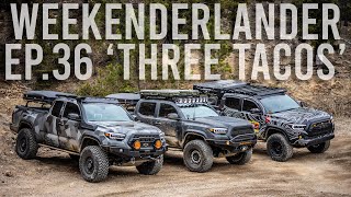 Three Tacomas In Colorado - WEEKENDERLANDER EP. 36 - Mini Overland Camping Adventure