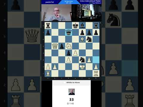 paulw7uk chess score 38 in 5-min puzzle rush chess.com (pb=42)