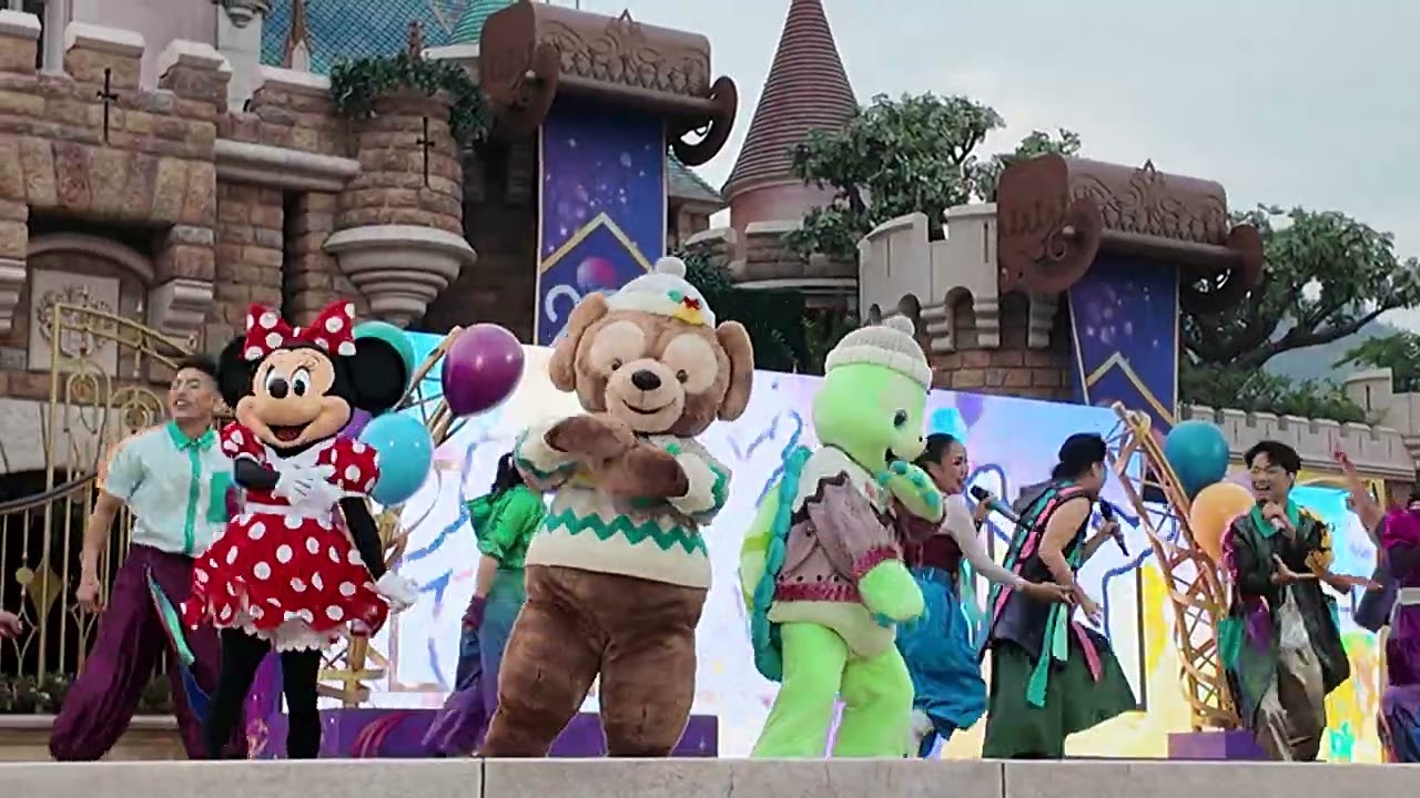 Disney Friends Live: Party at the Castle!@Hongkong Disneyland(オルメル寄り)