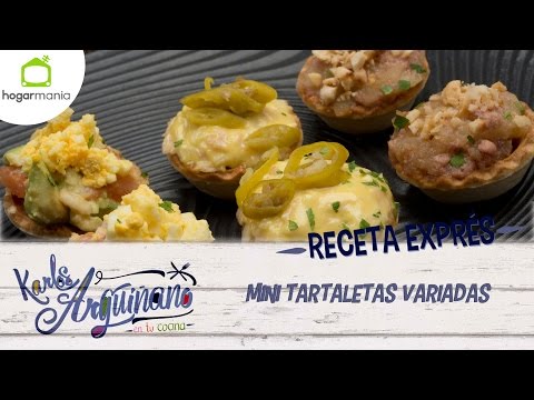 Receta Exprés: Mini tartaletas variadas