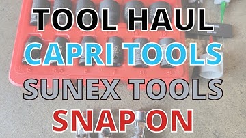 TOOL HAUL CAPRI, SNAP ON, SUNEX TOOLS !