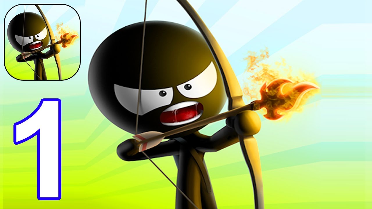 Stickman Hook PART 1 Gameplay Walkthrough - iOS/Android 