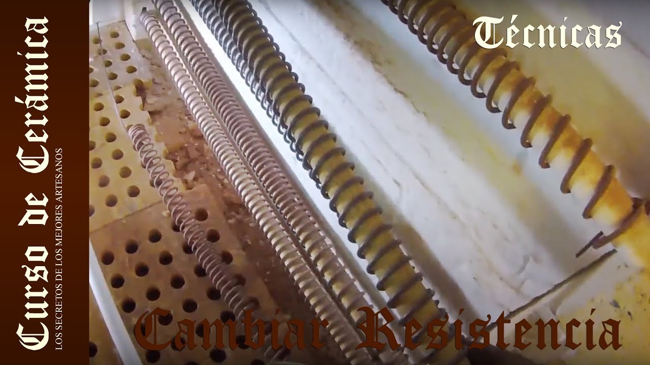 Curso de Cerámica - Cambiar Resistencia Horno Cerámica