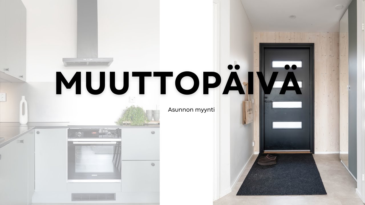 Muuttopäivä - kauppapäivä tulossa ja asunto pitää tyhjentää