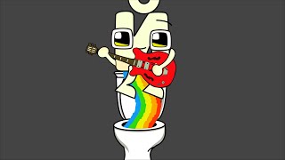 Russian Alphabet Lore Ekrotkayes Toilet Time Pop Rainbow But Something Is Weird Part 132