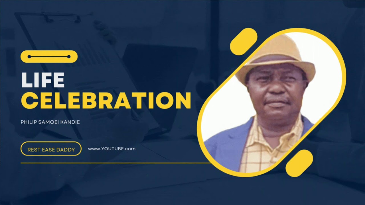 Life Celebration Of The Late Philip Samoei Kandie