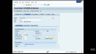 How to create a new material in SAP using T-code (MM01)