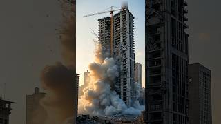 Why Did They Leave The Crane So Close Controlled Skyscr Demolition