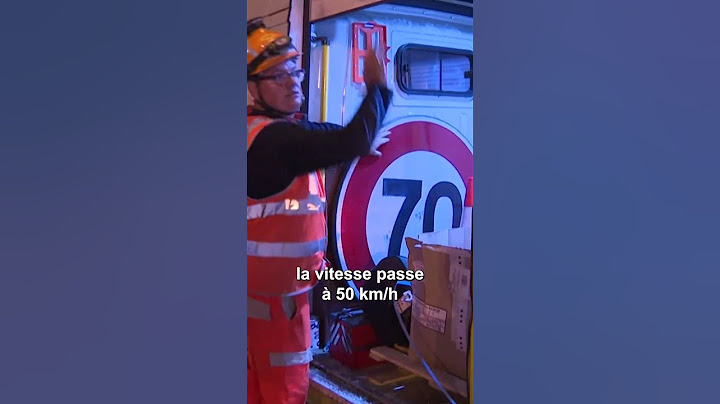 Périphérique à 50 km/h : comment ça marche ?