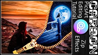 🔥Zip photo editing🔥 | how to add zip effects in photo | PicsArt editing | Add zip between two photo screenshot 4