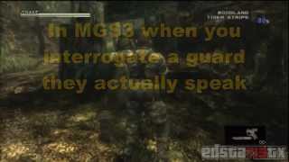 MGS Interrogation flaws.