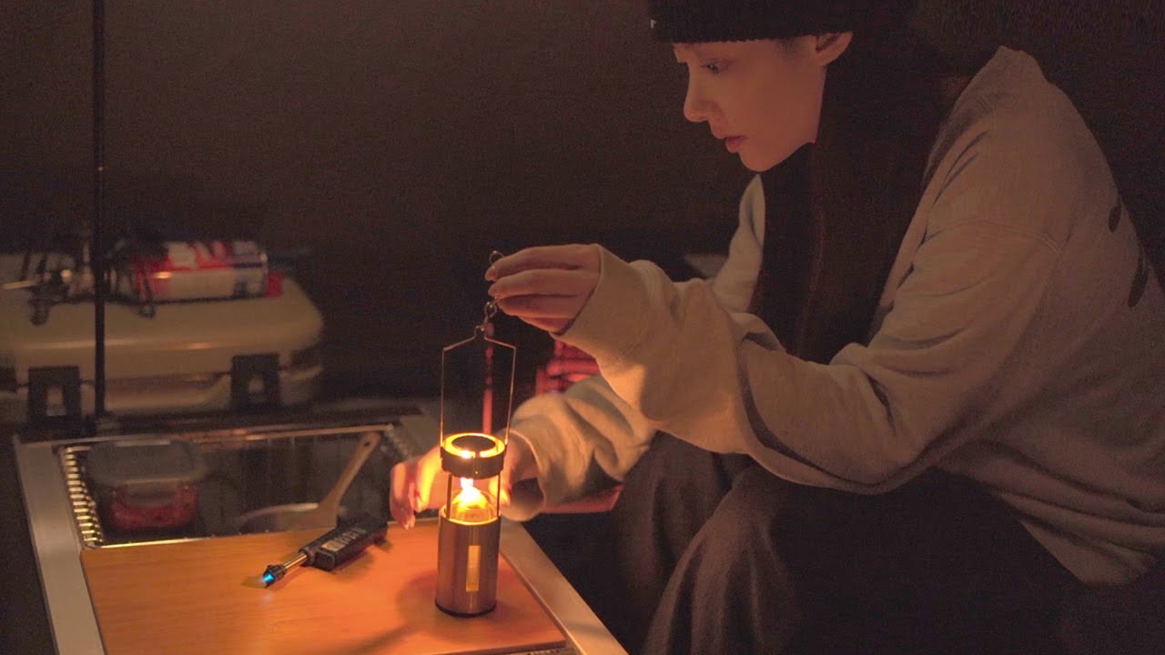 -16°C 숲속에서 첫 솔캠하다가 얼어죽을뻔 했어요🥶