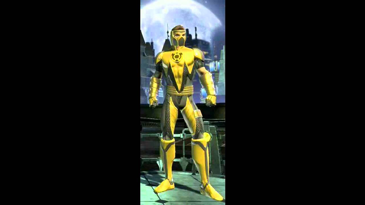 DCUOYellow Lantern Armor Style YouTube
