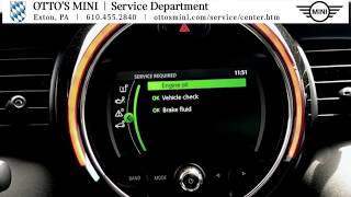 Your MINI's Control Display Service Check