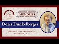 Oral History: Doris Dunkelberger