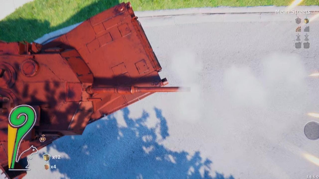 Squirrel with a Gun squirrel meets daddy