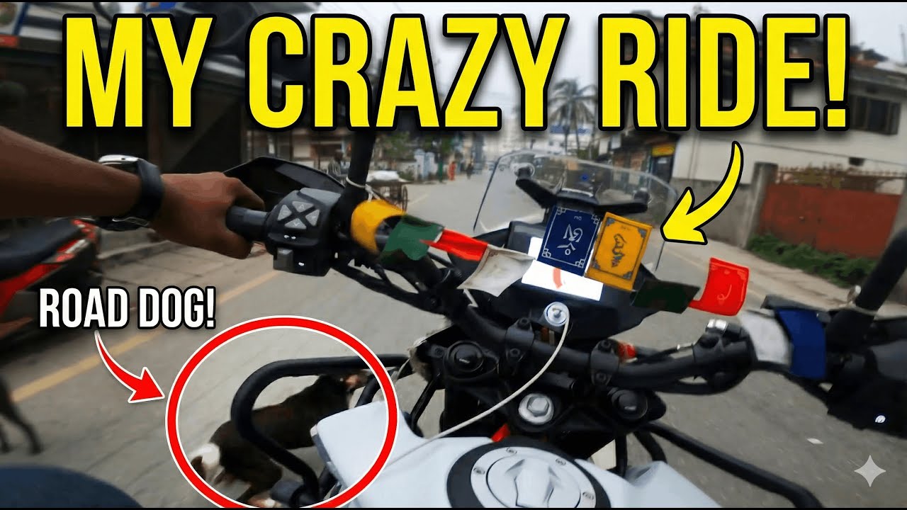 My Crazy Bike Ride On KTM Adventure 390 😱🔥🐦‍🔥 | Dog Chased !