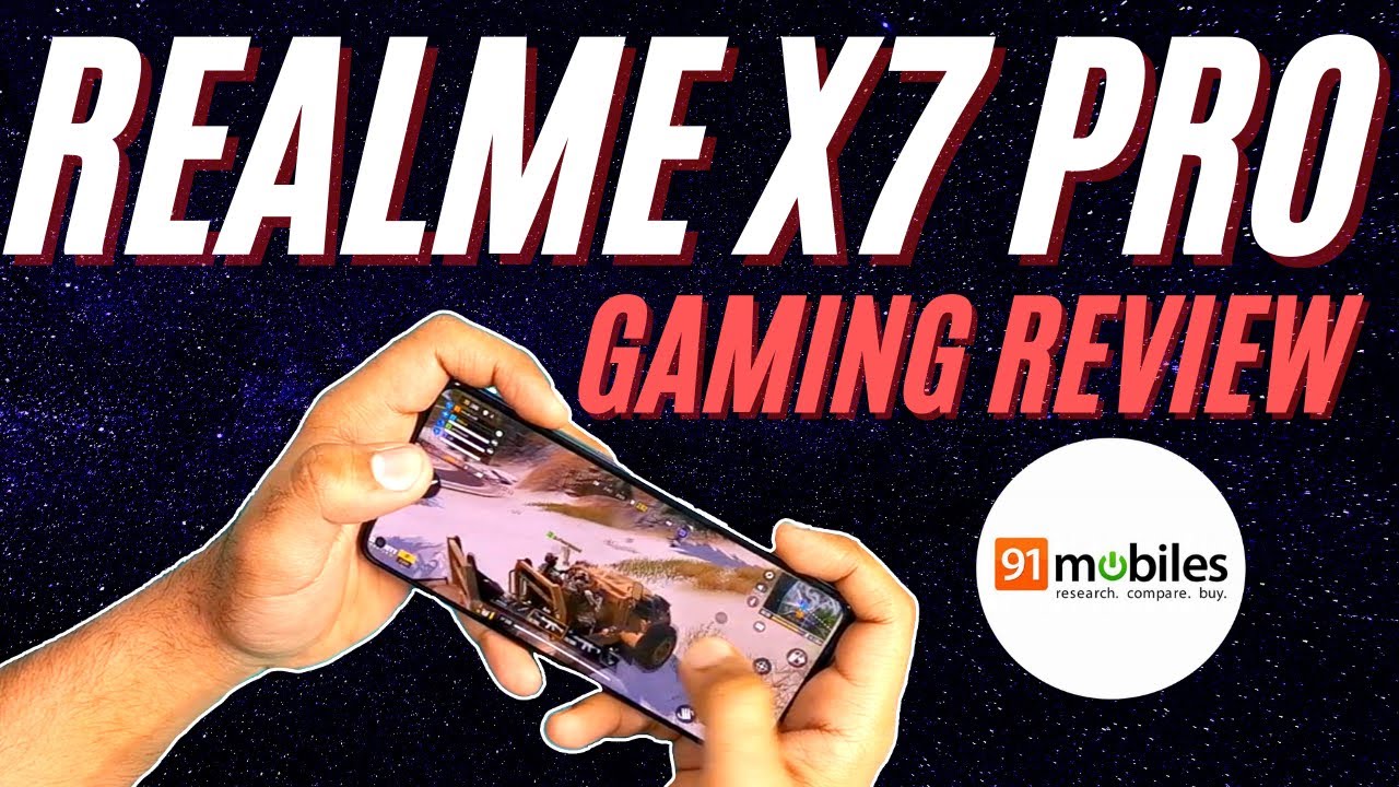 Realme X7 Pro 5G Gaming Test, Battery drain test, Heating test