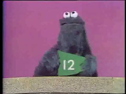 Classic Sesame Street - Cookie Monster And The Magic Counting Cloth 1 20 Take 1 Full Version HQ 1973