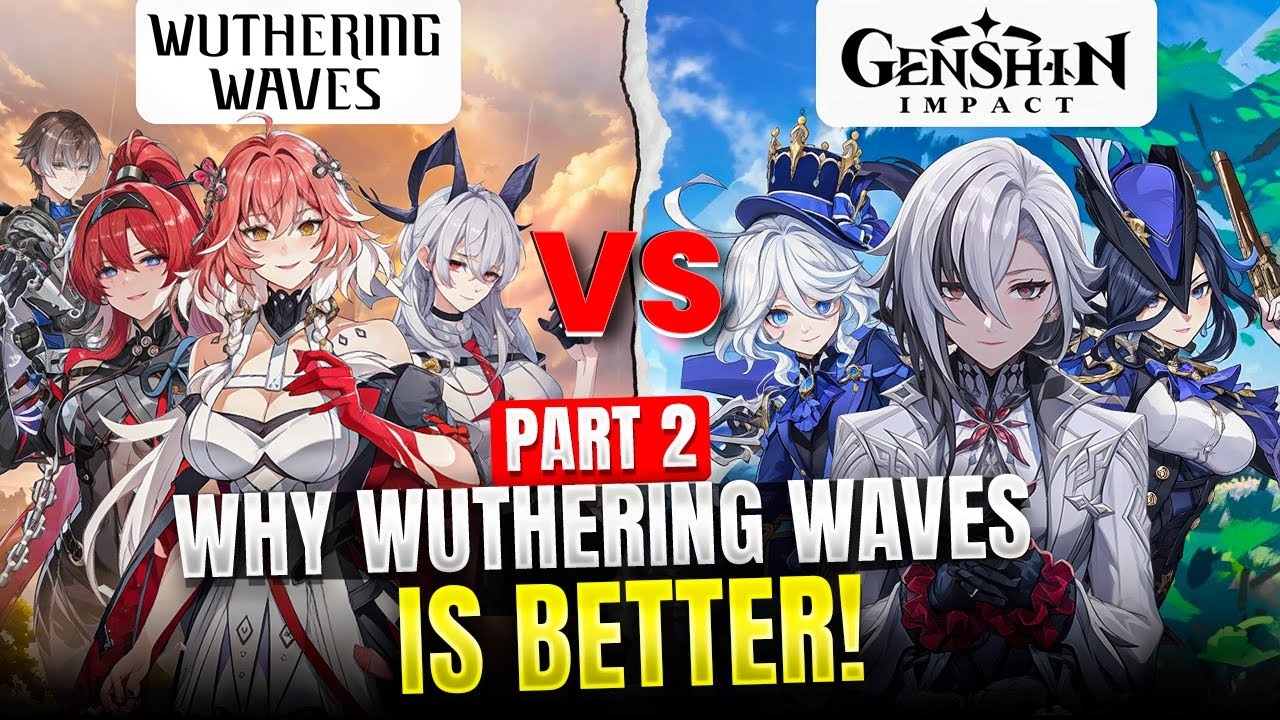 Wuthering Waves — ИГРА ЛУЧШЕ, чем Genshin Impact (БОЛЬШЕ ПРИЧИН | ЧАСТЬ 2)