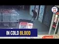 Watch shoprite security guard shot pointblank during store robbery