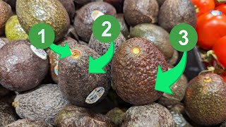 How to choose a ripe avocado | How to pick a ripe avocado screenshot 4