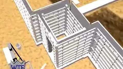 Quá trình thi công tường vây nhà cao tầng