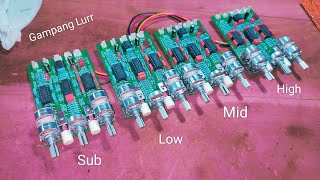 DIY ALMS 4 in 4 out From BPF band pass filter Kit