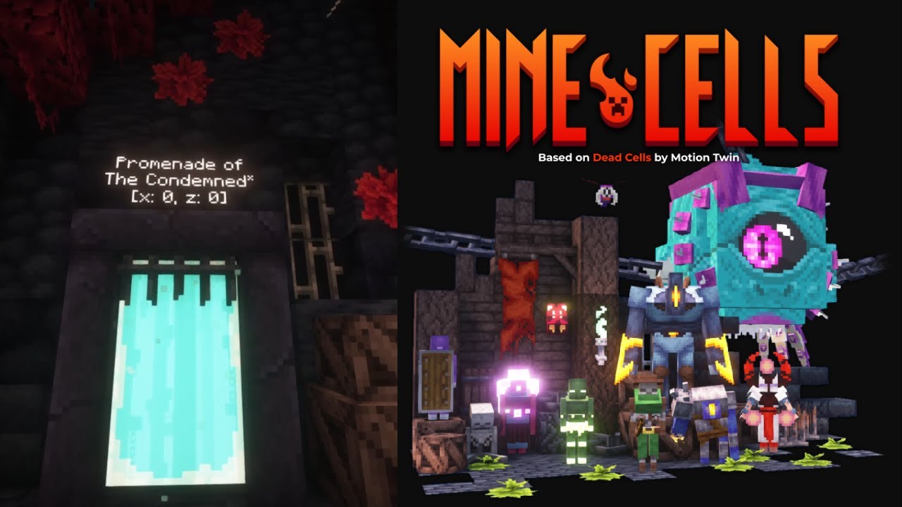 Mine Cells | Dead Cells In Minecraft ! (Mod Showcase - Episode 1) - YouTube