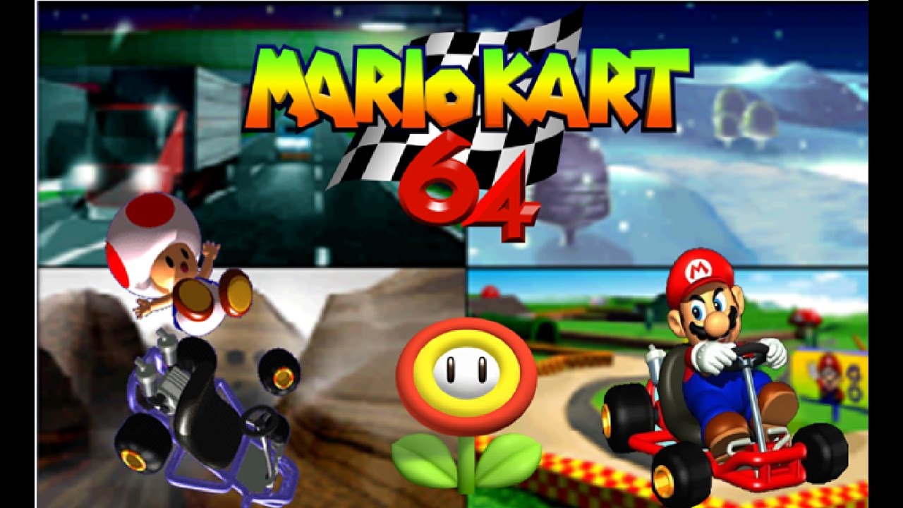 Mario Kart 64 Multiplayer #2: Flower Cup (150cc) - YouTube