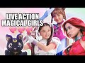 The weird world of live action magical girls