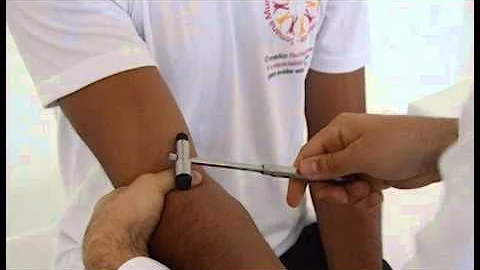 Como testar o reflexo aquileu?