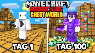 Thumbnail for Ich überlebe 100 Tage in der TRUHEN WELT in Minecraft Hardcore!