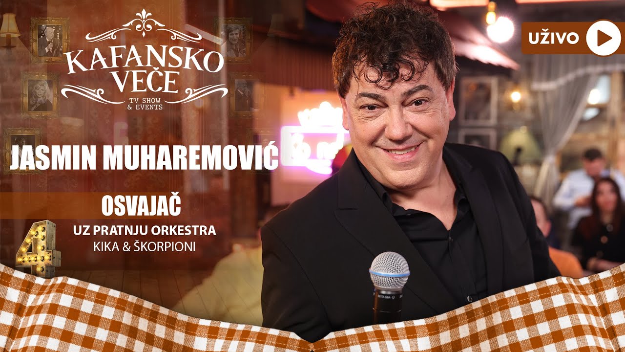 JASMIN MUHAREMOVIC - OSVAJAC | UZIVO | (ORK KIKA I SKORPIONI) | 2023 | KAFANSKO VECE
