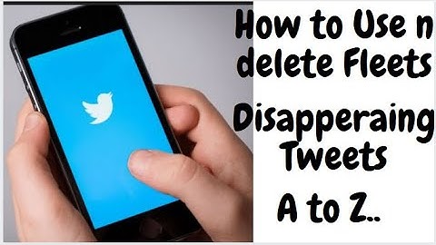 How to Create Twitter Fleets - Disappearing Tweets | Twitter launches Fleets | disappearing fleets